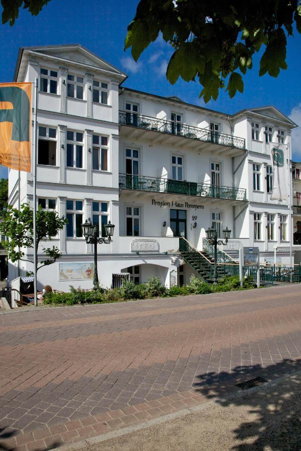 Pension Haus Pommern Ostseebad Heringsdorf Exterior foto