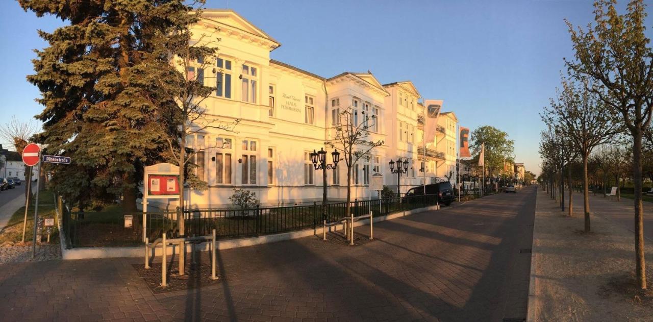 Pension Haus Pommern Ostseebad Heringsdorf Exterior foto